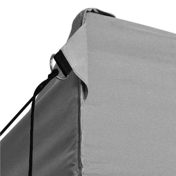 VXL Professional Folding Tent With 4 Anthracite Steel Walls 3X6 M