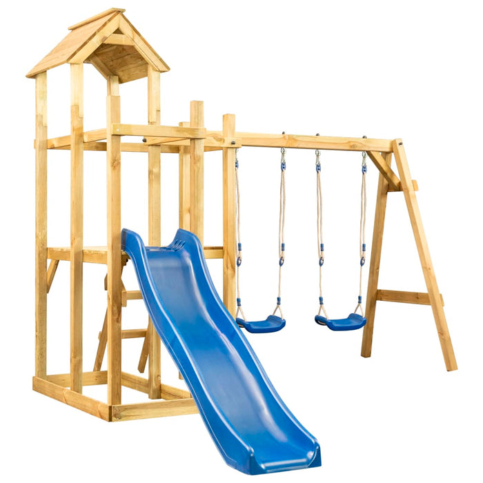 VXL Playground with slide, swings and ladder 285x305x226.5 cm