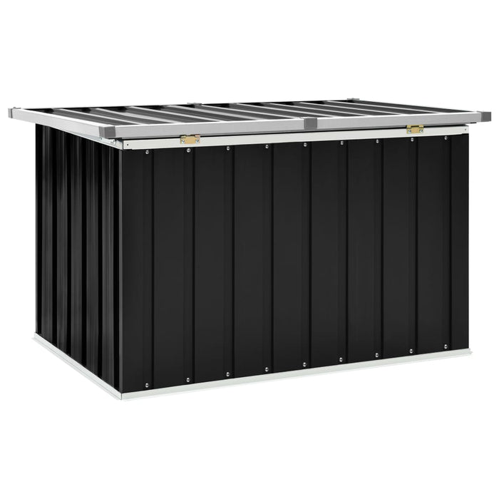 VXL Garden Storage Box Anthracite Gray 109X67X65 Cm