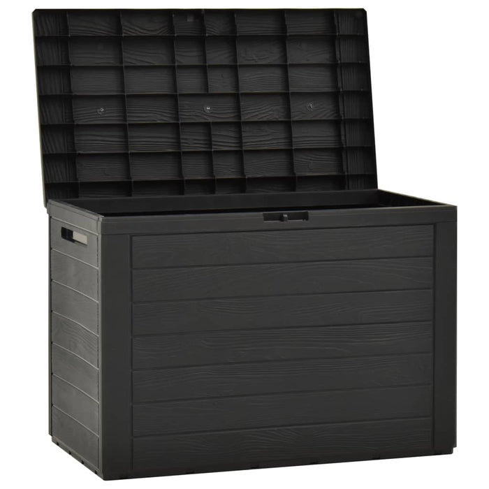 VXL Garden Storage Box Anthracite Gray 78X44X55 Cm