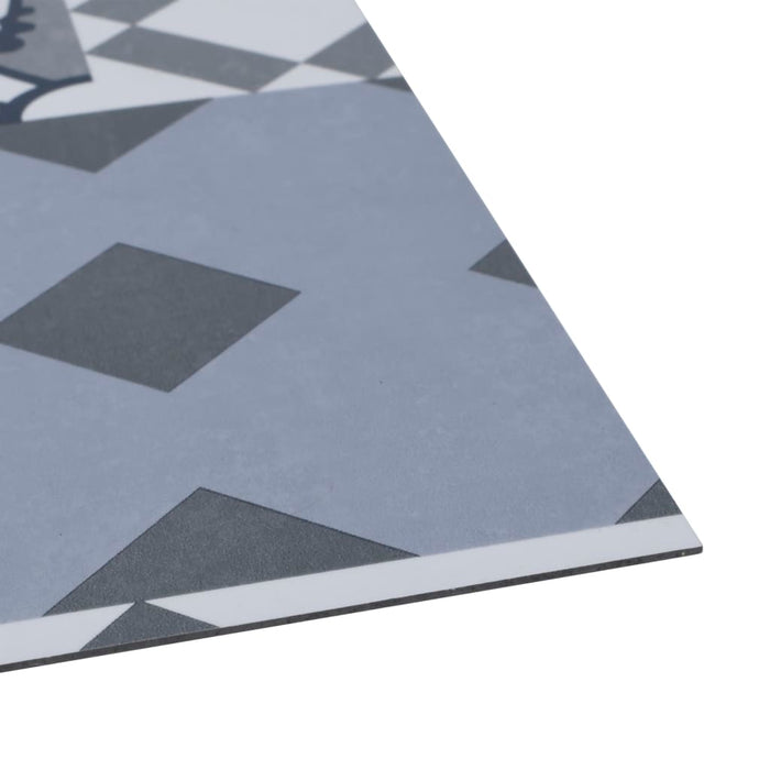 VXL Lama para suelo PVC autoadhesiva estampado colorido 5,11 m²