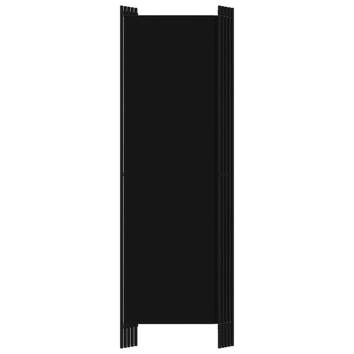VXL Divider screen with 5 panels black 250x180 cm