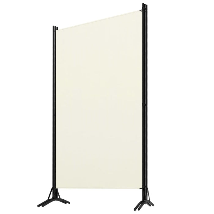 VXL Cream white 3-panel divider screen 260x180 cm