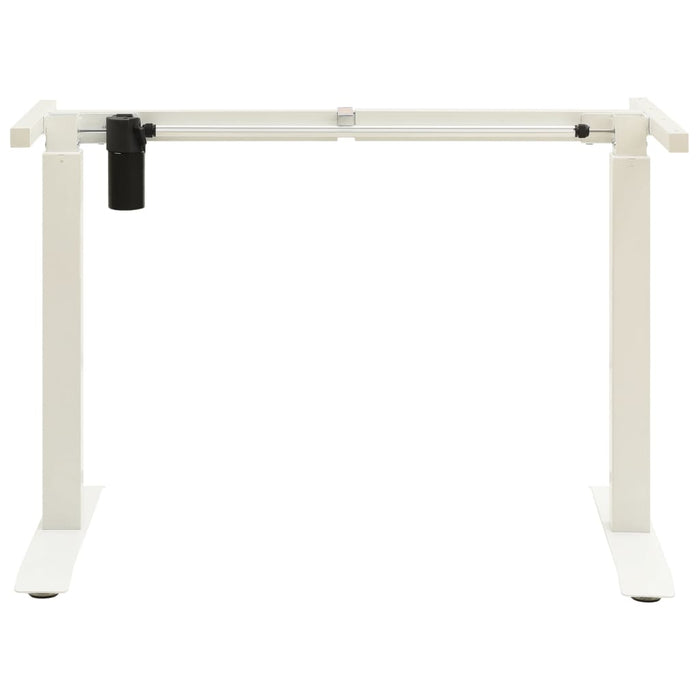 VXL Estructura de escritorio motorizada altura ajustable blanca