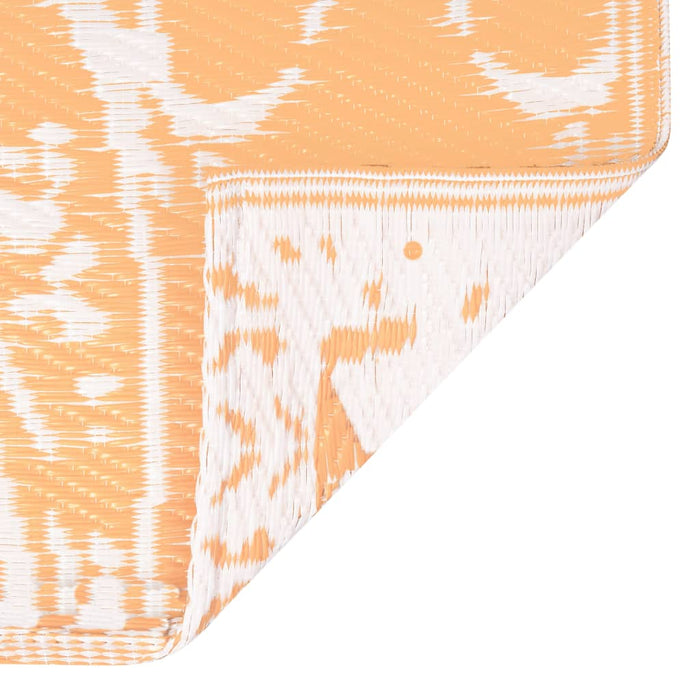VXL Outdoor Carpet Pp Orange and White 160X230 Cm