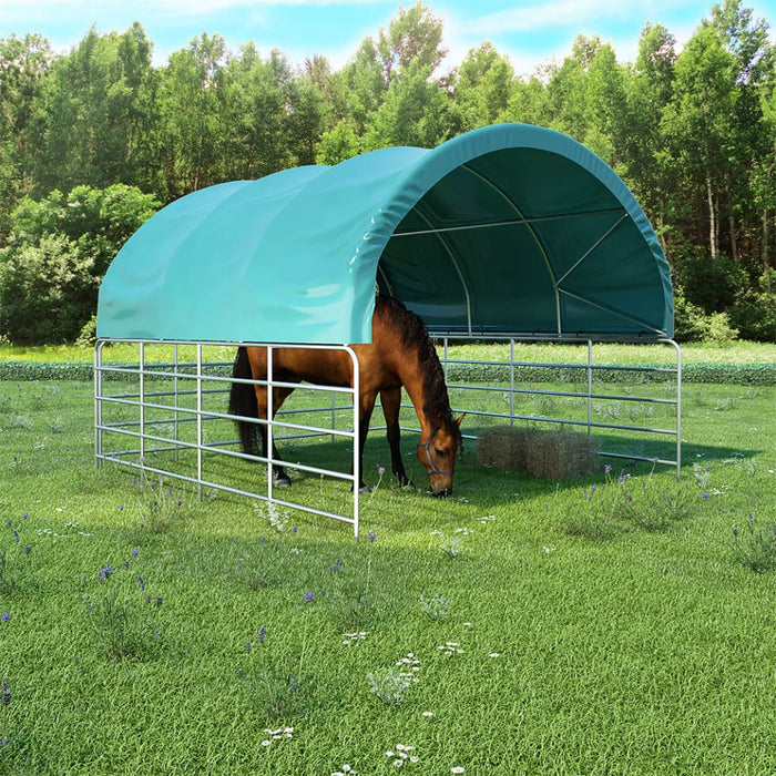 VXL PVC Livestock Tent 3.7X3.7 M Green