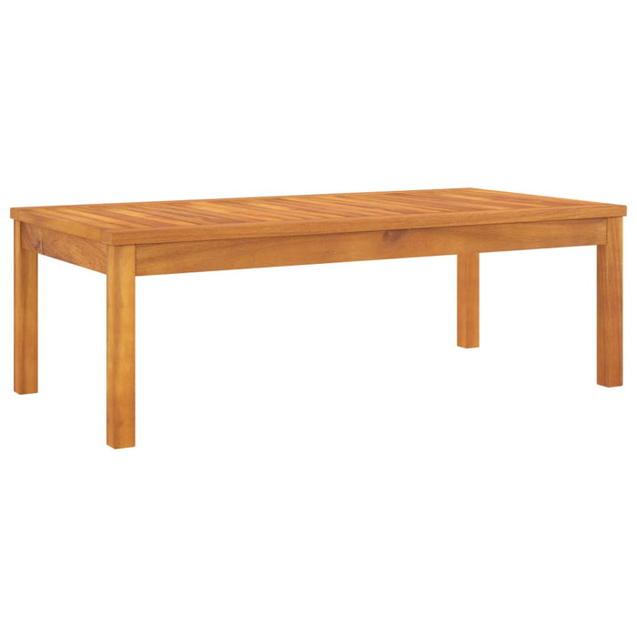 VXL Solid Acacia Wood Coffee Table 100X50X33 Cm