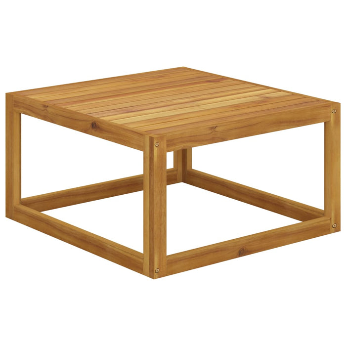VXL Solid Acacia Wood Coffee Table 68X68X29 Cm