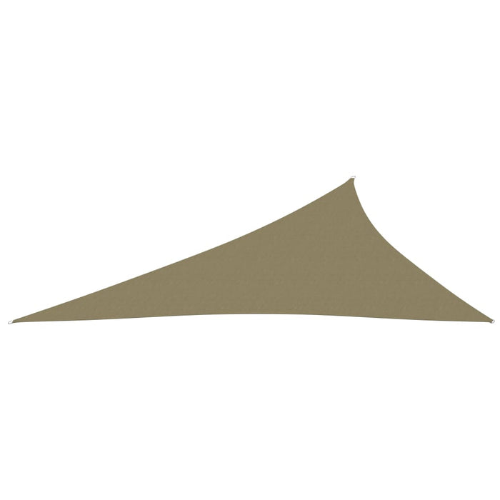 VXL Beige Oxford Cloth Triangle Sail Canopy 3X4X5 M
