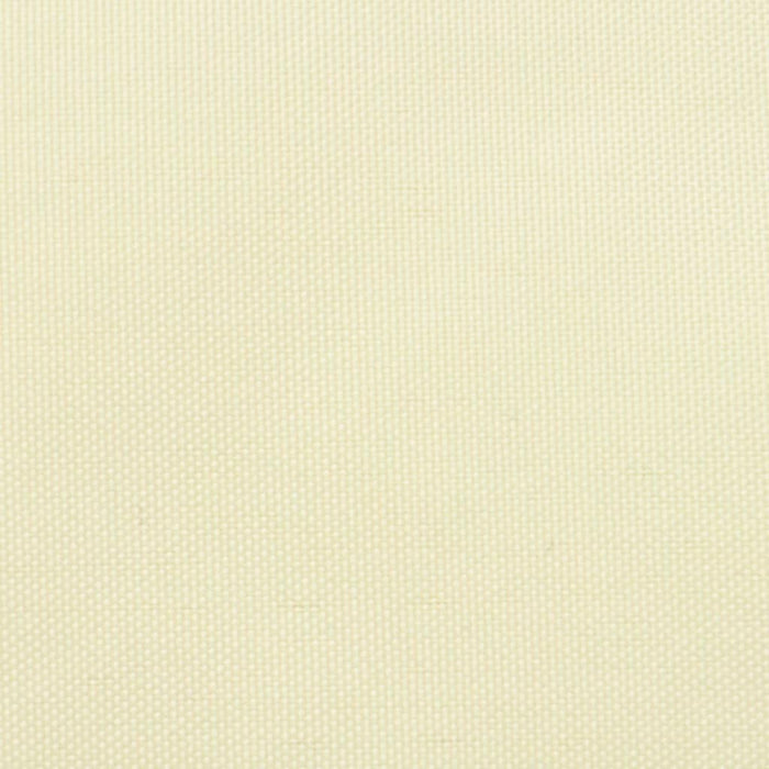 VXL Toldo De Vela Rectangular Tela Oxford Color Crema 3,5X5 M