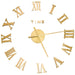 VXL Reloj 3D De Pared Con Diseño Moderno Dorado 100 Cm Xxl 5 a 7 Días VXL 