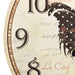 VXL Reloj De Pared Con Diseño De Gallo Multicolor Mdf 60 Cm 5 a 7 Días VXL 