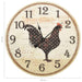 VXL Reloj De Pared Con Diseño De Gallo Multicolor Mdf 60 Cm 5 a 7 Días VXL 