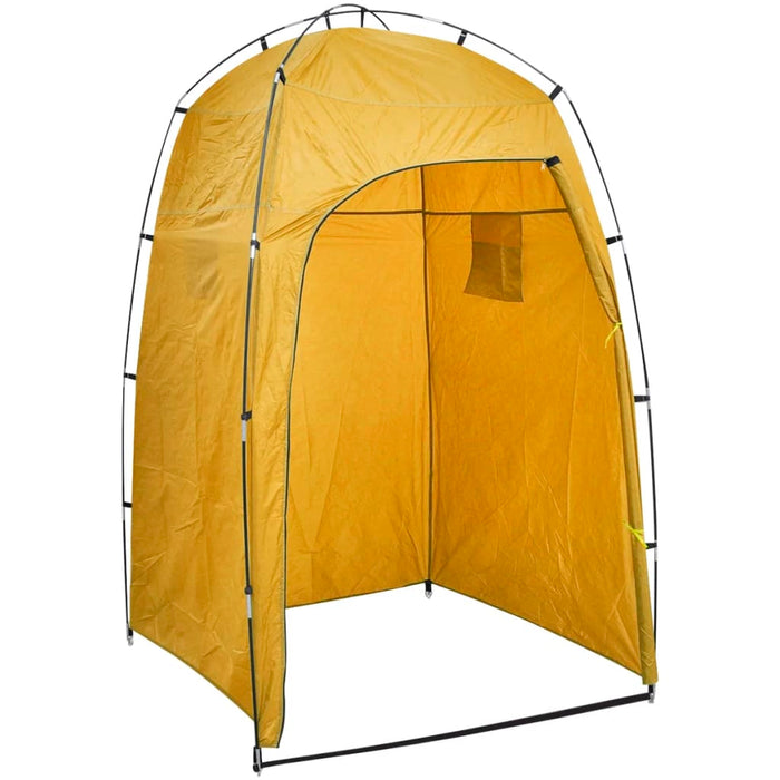 VXL Cabina de ducha/WC/vestidor para camping amarillo