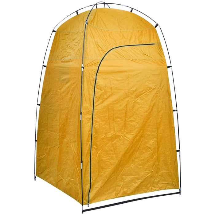 VXL Shower cabin/toilet/changing room for camping yellow