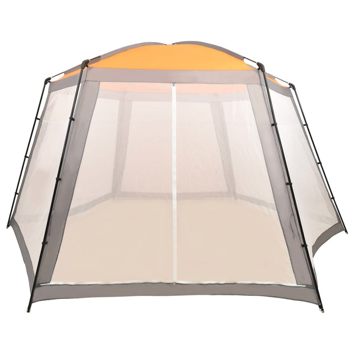 VXL Pool Tent 590X520X250 Cm Gray