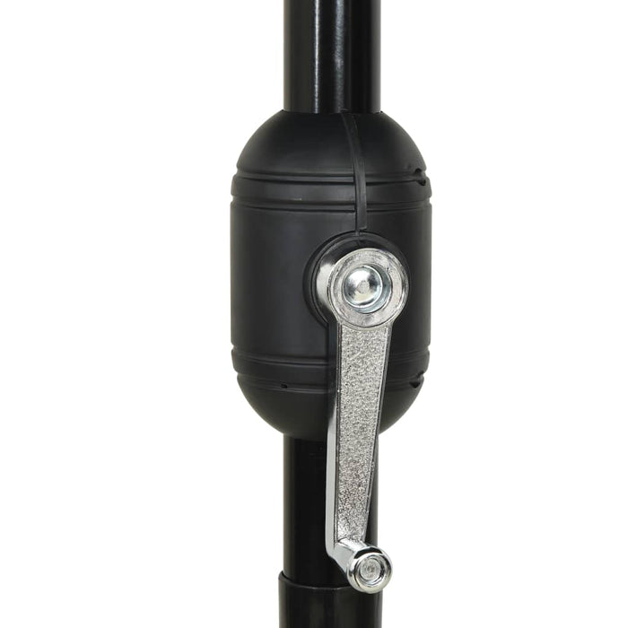 VXL 3-Tier Umbrella With Black Aluminum Pole 2.5 M
