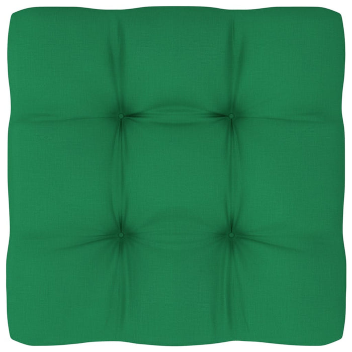 VXL Cojín para sofá de palets verde 60x60x10 cm