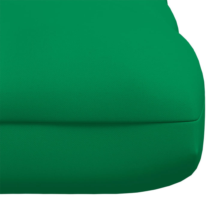 VXL Cojín para sofá de palets verde 120x80x10 cm