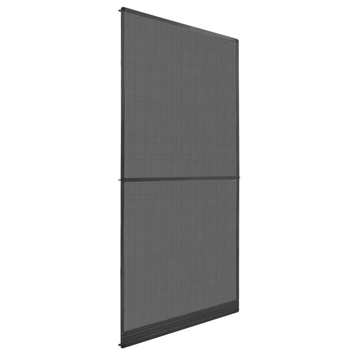 VXL Mosquito net with hinges for doors anthracite 100x215 cm