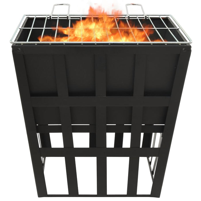VXL Brazier and Barbecue 2 in 1 Steel 34X34X48 Cm