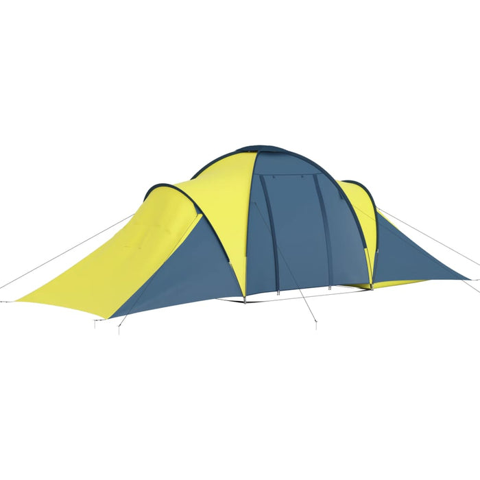 VXL Tent for 6 people blue and yellow