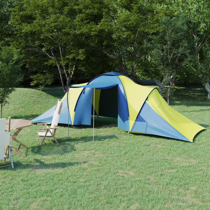 VXL Tent for 6 people blue and yellow