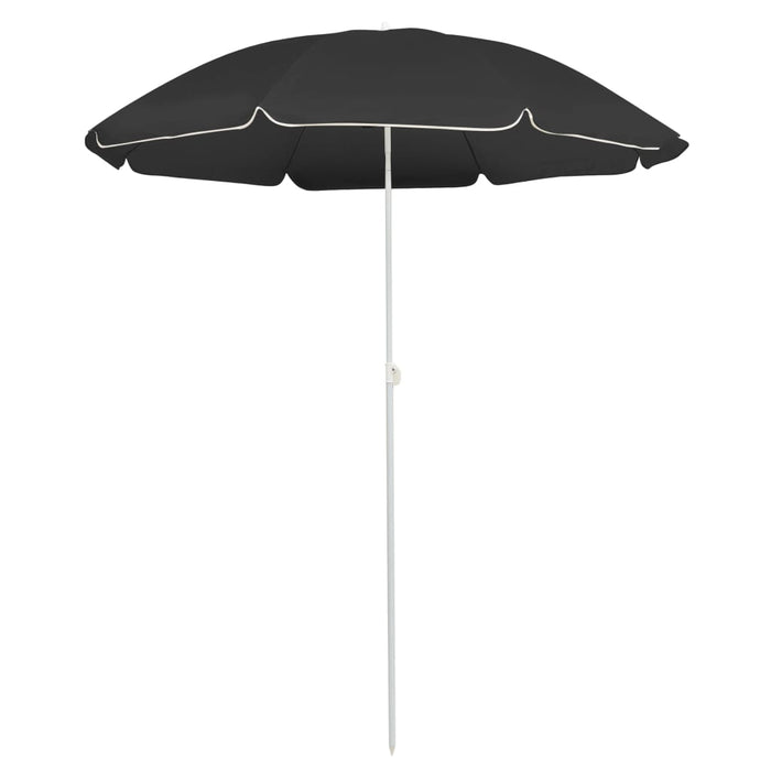 VXL Outdoor Parasol With Anthracite Steel Pole 180 Cm