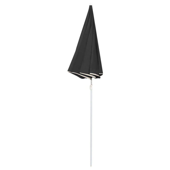 VXL Outdoor Parasol With Anthracite Steel Pole 180 Cm