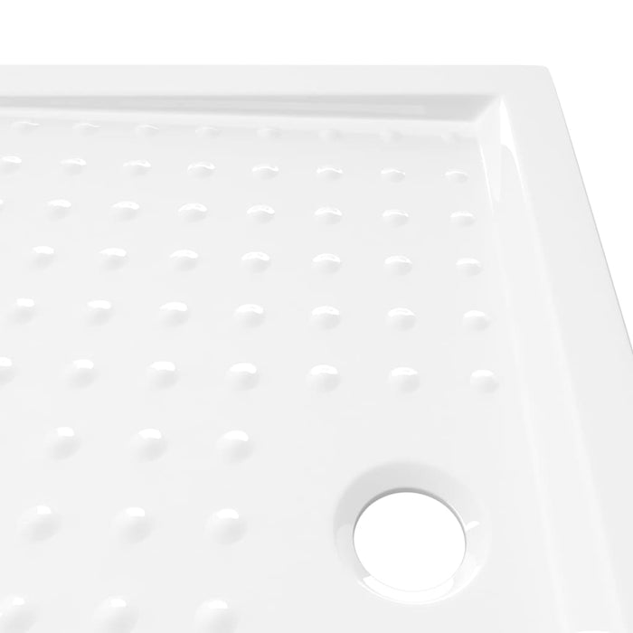 VXL Shower Tray With White Abs Dots 90X70X4 Cm