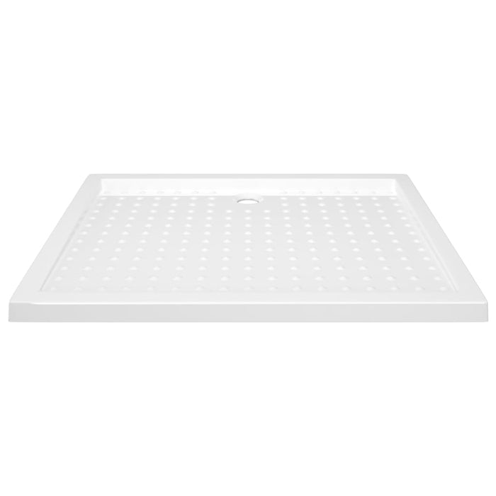 VXL Shower Tray With White Abs Dots 80X100X4 Cm