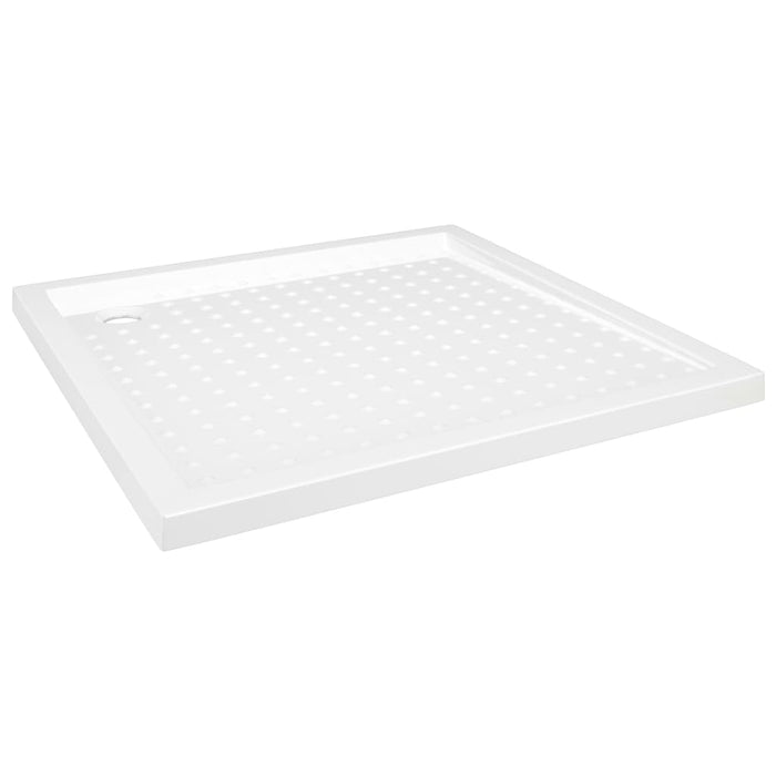 VXL Shower Tray With White Abs Dots 90X90X4 Cm