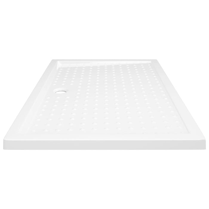 VXL Shower Tray With White Abs Dots 80X120X4 Cm