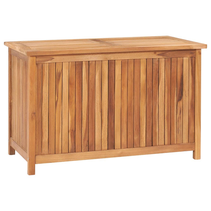 VXL Garden Storage Box 90X50X58 Cm Solid Teak Wood