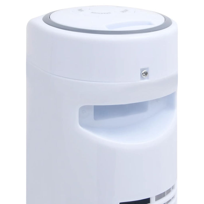 VXL Ventilador De Torre Con Mando Y Temporizador ¿24X80 Cm Blanco