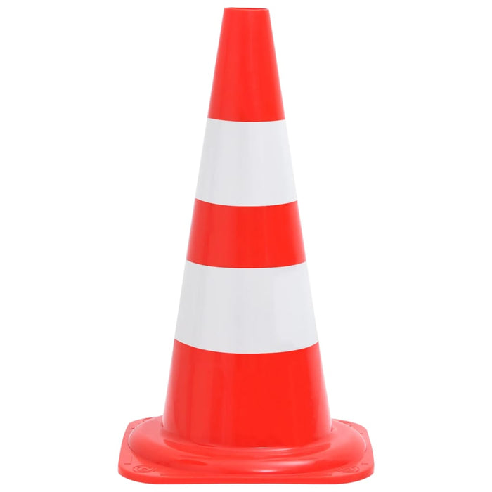 VXL Reflective Traffic Cones 4 Units Red and White 50 Cm