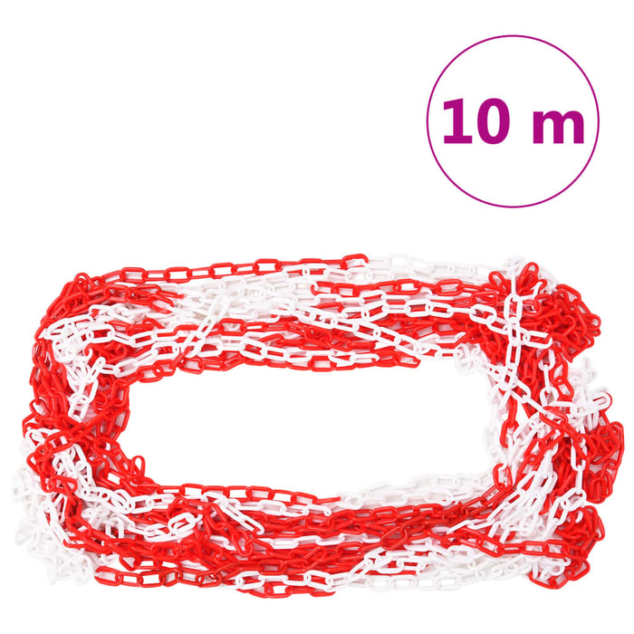 VXL Cone Set with Chain 10 M Red and White