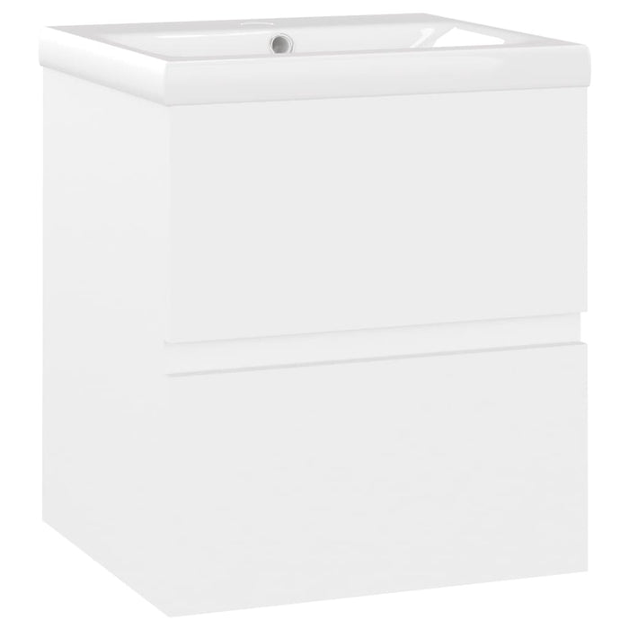 VXL Cabinet With Glossy White Chipboard Sink