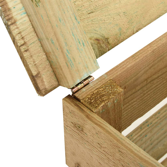 VXL Compostor slats 3 units impregnated pine wood 80x50x100 cm