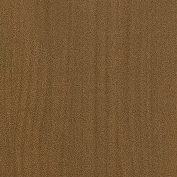 VXL Jardineras 2 uds madera maciza de pino marrón miel 31x31x70 cm