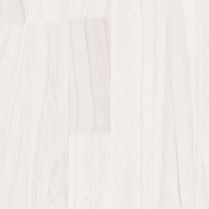 VXL Solid White Pine Wood Planter 110x31x70 cm