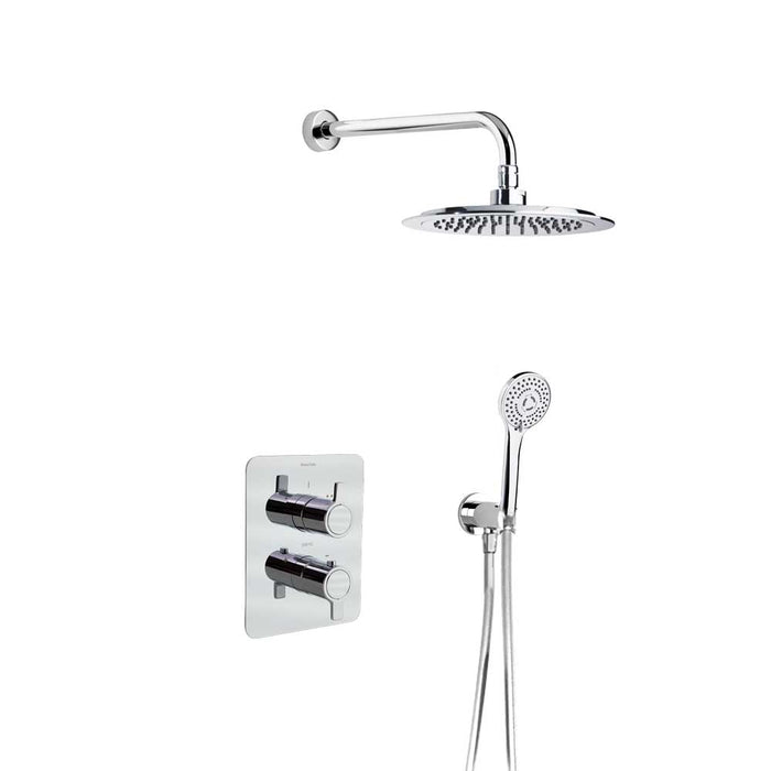 RAMON SOLER 948712 RP240 2-Way Built-in Thermostatic Shower Set Chrome