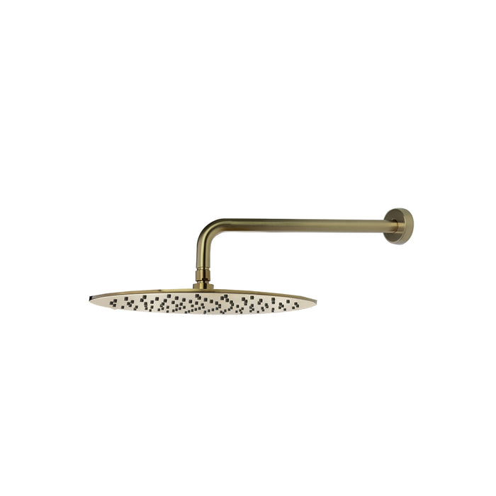 RAMON SOLER BHRM300OC HYDROTHERAPY Shower Head with Arm Brushed Gold