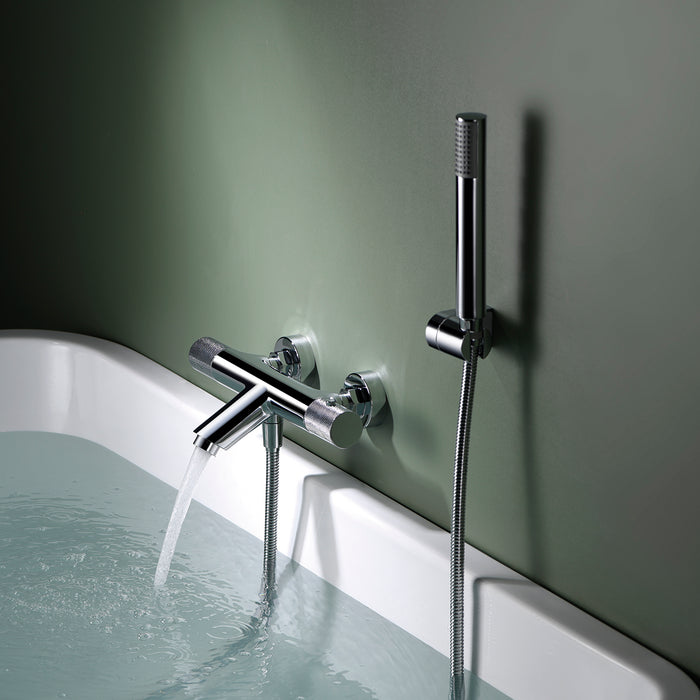 IMEX BTD038-4 LINE Thermostatic Bath/Shower Tap Chrome