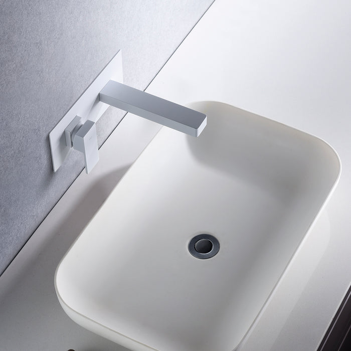 IMEX GLE020/BL SUIZA Matte White Built-in Basin Tap