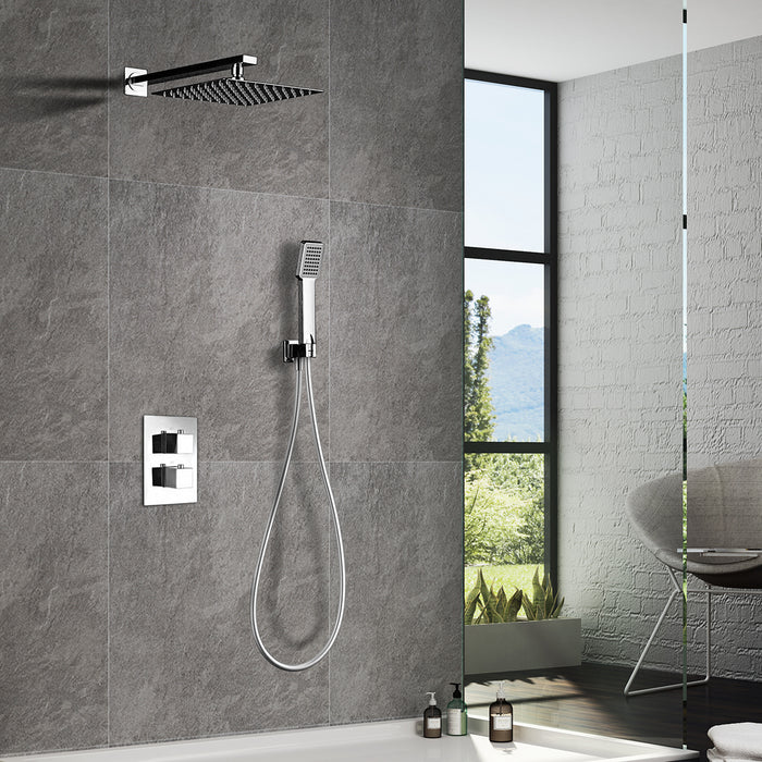 IMEX GPC009 CIES Thermostatic Built-In Shower Set Chrome