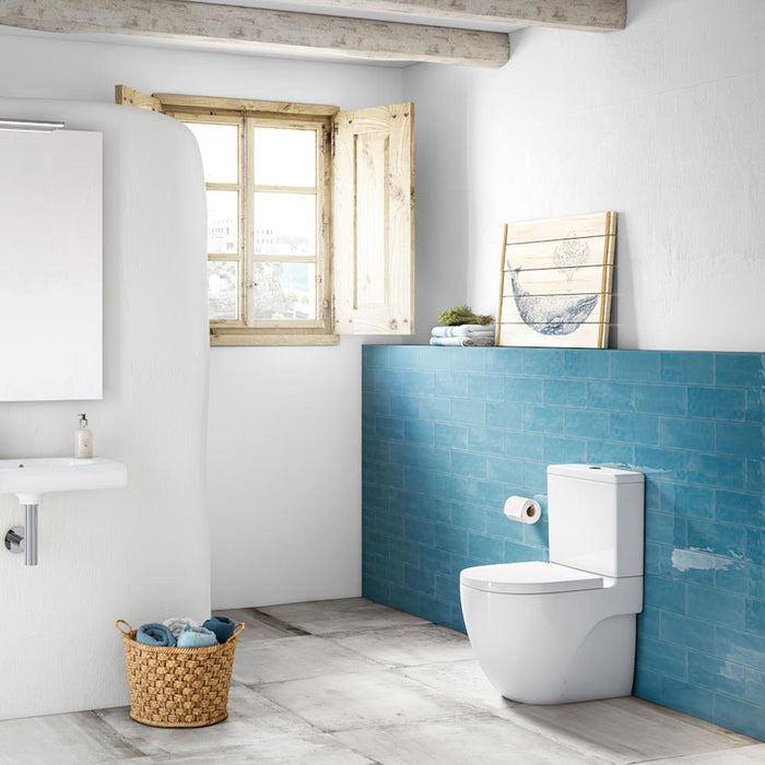 ROCA MERIDIAN COMPACT Rimless Complete Toilet