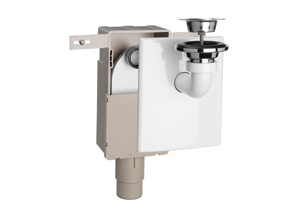 ROCA A506403207 Outlet with Exterior Overflow and Recessed Siphon
