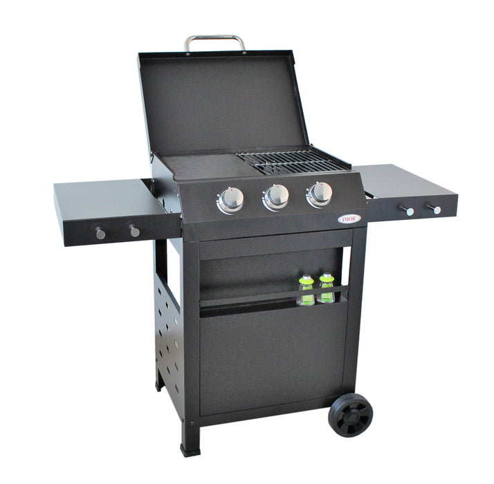 IMOR EST0166 BELIZE Gas Barbecue with Iron and Grill