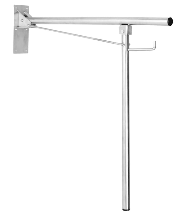 MEDICLINICS BGA0820C Folding Bar with Glossy Stainless Steel Support